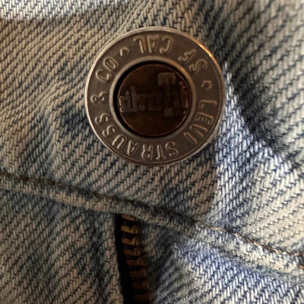 Vintage Levis SilverTab Baggy Light Wash‎ Blue Denim Jeans 33x30 90s Streetwear